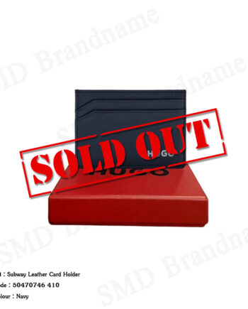 Hugo Boss กระเป๋าใส่การ์ด รุ่น Subway Leather Card Holder Code: 50470746 410