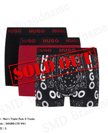 Hugo Boss กางเกงชั้นในผู้ชาย รุ่น Men's Triplet Pack 3 Trunks Code: 50480170 991