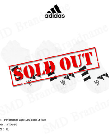 Adidas ถุงเท้า รุ่น Performance Light Low Socks 3 Pairs Code: HT3440