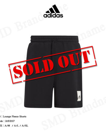 Adidas กางเกงขาสั้น รุ่น Lounge Fleece Shorts Code: IA9357