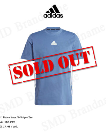 Adidas เสื้อยืดคอกลม รุ่น Future Icons 3-Stripes Tee Code: IX5199