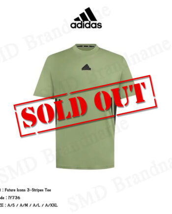 Adidas เสื้อยืดคอกลมผู้ชาย รุ่น Future Icons 3-Stripes Tee Code: IY7736