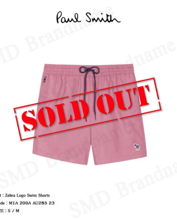 Paul Smith กางเกงว่ายน้ำ รุ่น Zebra Logo Swim Shorts Code: M1A 200A AU285 23