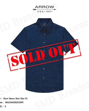Arrow เสื้อเชิ้ตแขนสั้น รุ่น Short Sleeve Shirt Slim Fit Code: MACS503S2CSNV