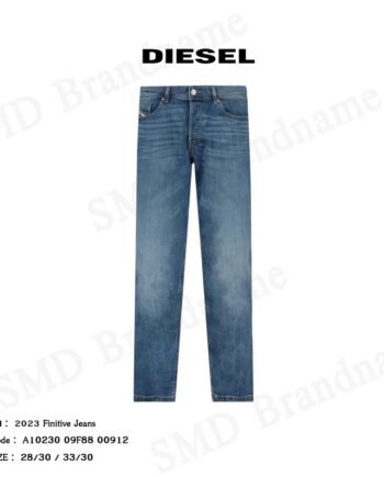 Diesel กางเกงยีนส์ผู้ชาย รุ่น 2023 Finitive Jeans Code: A10230 09F88 00912