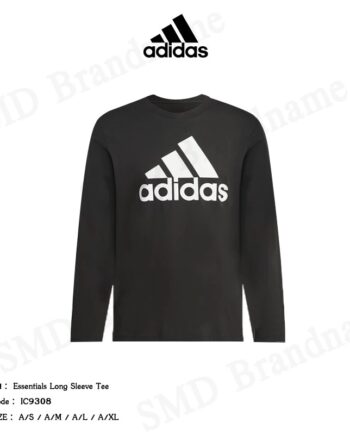 Adidas เสื้อคอกลมแขนยาวผู้ชาย รุ่น Essentials Long Sleeve Tee Code: IC9308