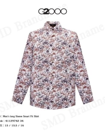 G2000 เสื้อเชิ้ตแขนยาวผู้ชาย รุ่น Men's long Sleeve Smart Fit Shirt Code: 41129742 34