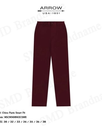 Arrow กางเกงขายาวผู้ชาย รุ่น Chino Pants Smart Fit Code: MSCM908W2CSMR