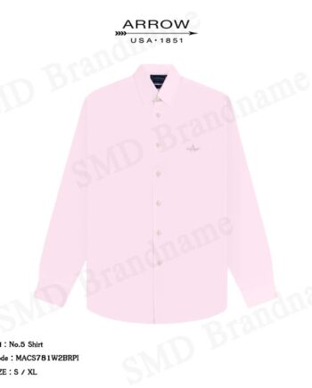 Arrow เสื้อเชิ้ตแขนยาวผู้ชาย รุ่น No.5 Shirt Code: MACS781W2BRPI