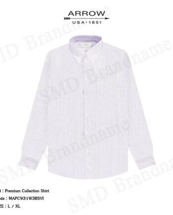 Arrow เสื้อเชิ้ตแขนยาวผู้ชาย รุ่น Premium Collection Shirt Code: MAPC931W3BSVI