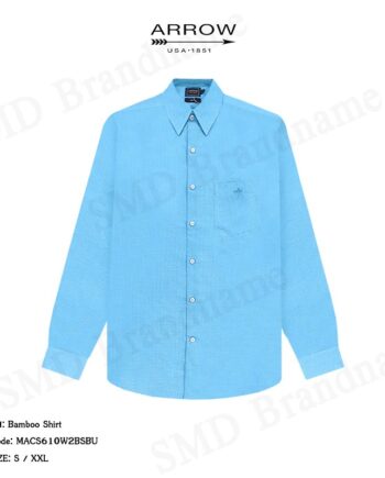 Arrow เสื้อเชิ้ตแขนยาวผู้ชาย รุ่น Bamboo Shirt Code: MACS610W2BSBU
