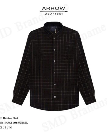 Arrow เสื้อเชิ้ตแขนยาวผู้ชาย รุ่น Bamboo Shirt Code: MACS106W2BSBL