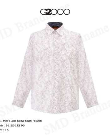G2000 เสื้อเชิ้ตแขนยาวผู้ชาย รุ่น Men's Long Sleeve Smart Fit Shirt Code: 36120522 00
