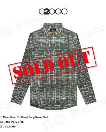 G2000 เสื้อเชิ้ตแขนยาวผู้ชาย รุ่น Men's Smart Fit Casual Long Sleeve Shirt Code: 36120772 46
