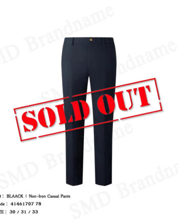 G2000 กางเกงสแล็คผู้ชาย ขายาว ทำงาน รุ่น BLAACK | Non-Iron Casual Pants Code: 41461707 78