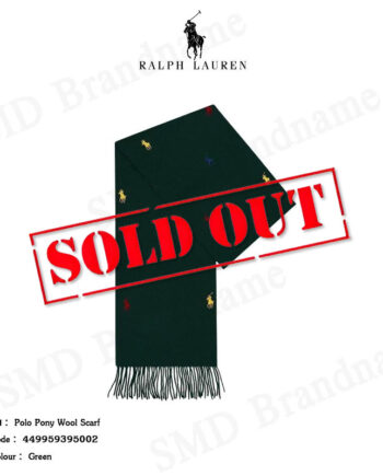 Polo Ralph Lauren ผ้าพันคอ รุ่น Polo Pony Wool Scarf Code: 449959395002