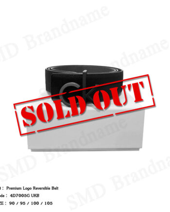 Calvin Klein เข็มขัด รุ่น Premium Logo Reversible Belt Code: 4D7005G UKB
