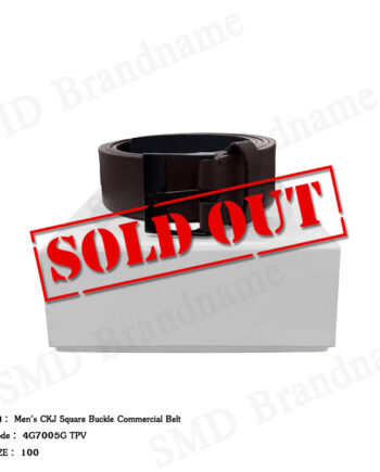 Calvin Klein Jeans เข็มขัด รุ่น Men's CKJ Square Buckle Commercial Belt Code: 4G7005G TPV