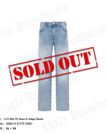 Armani Exchange กางเกงยีนส์ผู้ชาย รุ่น J13 Slim Fit Jeans In Indigo Denim Code: 6DZJ13 Z1TTZ 25EU