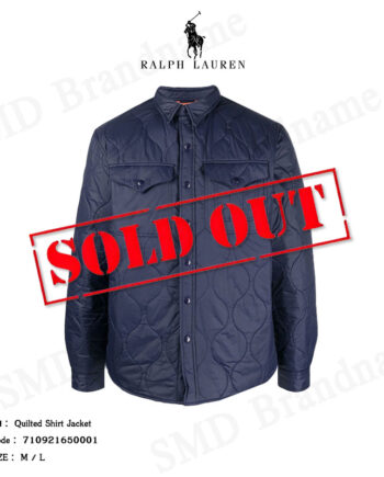 Polo Ralph Lauren เสื้อโค้ทแจ็คเก็ต รุ่น Quilted Shirt Jacket Code: 710921650001