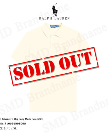 Polo Ralph Lauren เสื้อโปโลผู้ชาย รุ่น Classic Fit Big Pony Mesh Polo Shirt Code: 710936508005