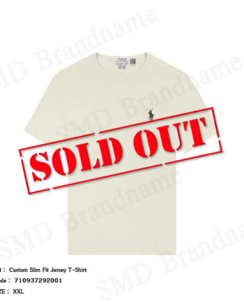 Polo Ralph Lauren เสื้อยืดคอกลมผู้ชาย รุ่น Custom Slim Fit Jersey T-Shirt Code: 710937292001