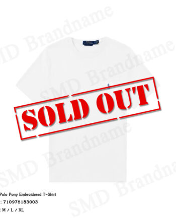 Polo Ralph Lauren เสื้อยืดคอกลมผู้ชาย รุ่น Polo Pony Embroidered T-Shirt Code: 710975183003