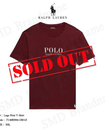 Polo Ralph Lauren เสื้อยืดคอกลมผู้ชาย รุ่น Logo Print T-Shirt Code: 714899613012