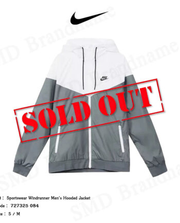 Nike เสื้อแจ็คเก็ตแขนยาว รุ่น Sportswear Windrunner Men's Hooded Jacket Code: 727325 084