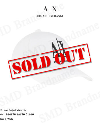 Armani Exchange หมวกแก็ป รุ่น Icon Project Visor Hat Code: 944170 1A170 01610