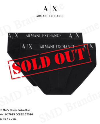 Armani Exchange กางเกงชั้นในผู้ชาย รุ่น Men's Stretch Cotton Brief Code: 957023 CC282 07320