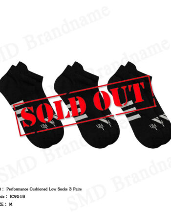 Adidas ถุงเท้า รุ่น Performance Cushioned Low Socks 3 Pairs Code: IC9518