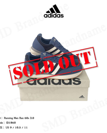 Adidas รองเท้าผ้าใบ รุ่น Running Men Run 60s 3.0 Code: ID1860