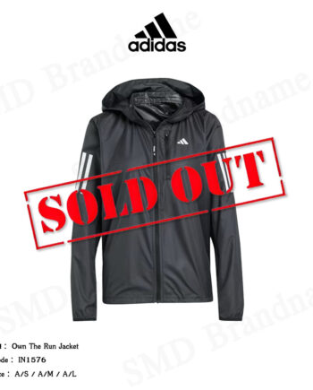 Adidas เสื้อแจ็คเก็ตแขนยาว รุ่น Own The Run Jacket Code: IN1576