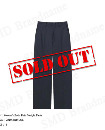 Calvin Klein Jeans กางเกงขายาวผู้หญิง รุ่น Women's Basic Plain Straight Pants Code: J224850 CGE