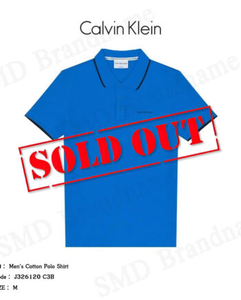 Calvin Klein Jeans เสื้อโปโล รุ่น Men's Cotton Polo Shirt Code: J326120 C3B