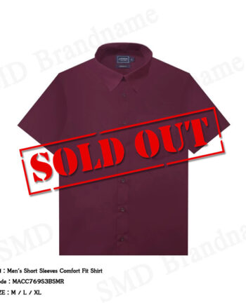Arrow เสื้อเชิ้ตแขนสั้นผู้ชาย รุ่น Men's Short Sleeves Comfort Fit Shirt Code: MACC769S3BSMR