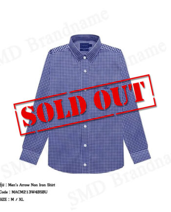 Arrow เสื้อเชิ้ตแขนยาวผู้ชาย รุ่น Men's Arrow Non Iron Shirt Code: MACM213W4BSBU