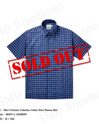 Arrow เสื้อเชิ้ตแขนสั้นผู้ชาย รุ่น Men's Premium Collection Cotton Short Sleeves Shirt Code: MAPC111W3BSNV