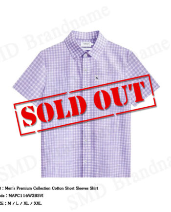 Arrow เสื้อเชิ้ตแขนสั้นผู้ชาย รุ่น Men's Premium Collection Cotton Short Sleeves Shirt Code: MAPC116W3BSVI