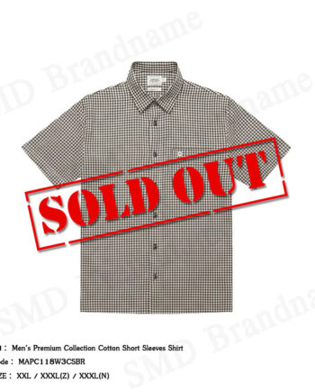 Arrow เสื้อเชิ้ตแขนสั้นผู้ชาย รุ่น Men's Premium Collection Cotton Short Sleeves Shirt Code: MAPC118W3CSBR