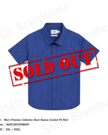 Arrow เสื้อเชิ้ตแขนสั้นผู้ชาย รุ่น Men's Premium Collection Short Sleeves Comfort Fit Shirt Code: MAPC307W3BSNV