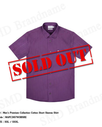Arrow เสื้อเชิ้ตแขนสั้นผู้ชาย รุ่น Men's Premium Collection Cotton Short Sleeves Shirt Code: MAPC307W3BSRE