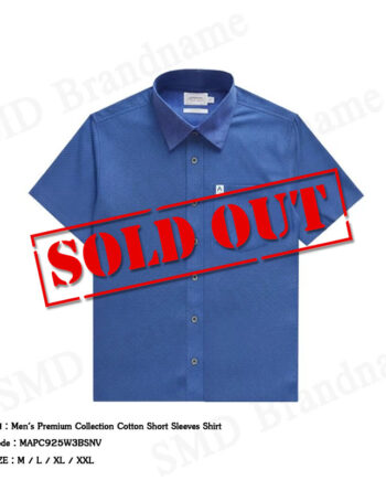Arrow เสื้อเชิ้ตแขนสั้นผู้ชาย รุ่น Men's Premium Collection Cotton Short Sleeves Shirt Code: MAPC925W3BSNV