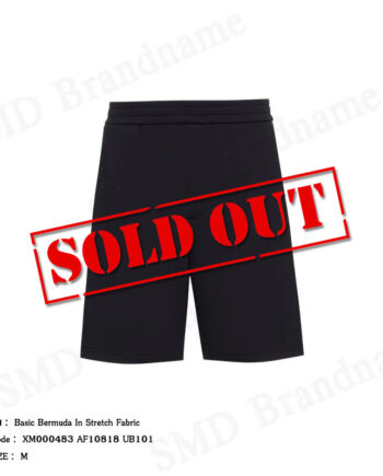 Armani Exchange กางเกงขาสั้นผู้ชาย รุ่น Basic Bermuda In Stretch Fabric Code: XM000483 AF10818 UB101