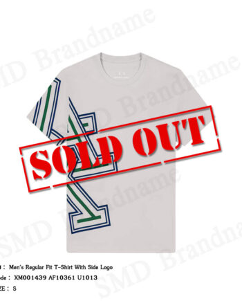 Armani Exchange เสื้อยืดคอกลมผู้ชาย รุ่น Men's Regular Fit T-Shirt With Side Logo Code: XM001439 AF10361 U1013