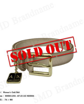 Armani Exchange เข็มขัด รุ่น Women's Gold Belt Code: XW001201 AF12153 M2005