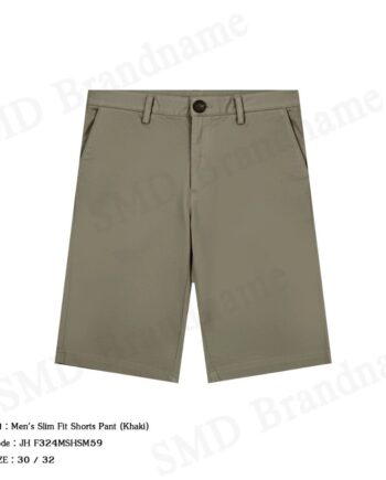 John Henry กางเกงขาสั้นผู้ชาย รุ่น Men's Slim Fit Shorts Pant (Khaki) Code: JH F324MSHSM59