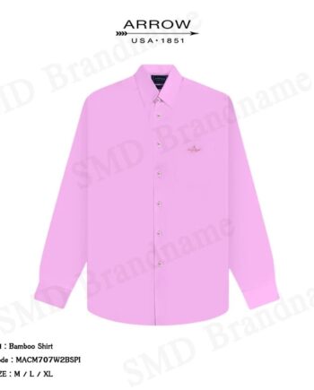 Arrow เสื้อเชิ้ตแขนยาวผู้ชาย รุ่น Bamboo Shirt Code: MACM707W2BSPI
