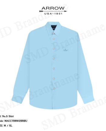 Arrow เสื้อเชิ้ตแขนยาวผู้ชาย รุ่น No.5 Shirt Code: MACC7B8W2BRBU